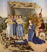 Piero della Francesca Geburt Christi Sweden oil painting artist